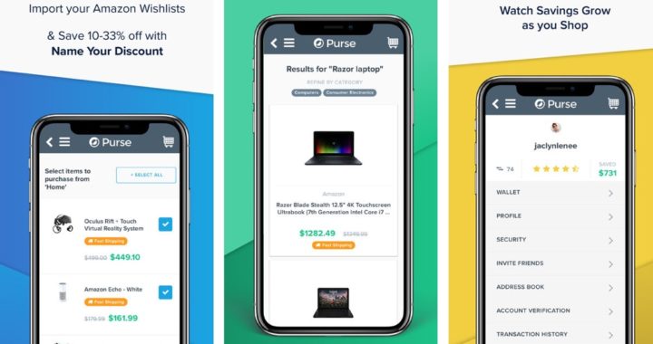 Compre con Bitcoins para obtener descuentos Amazonas en el bolso Bitcoin compras aplicación para iPhone