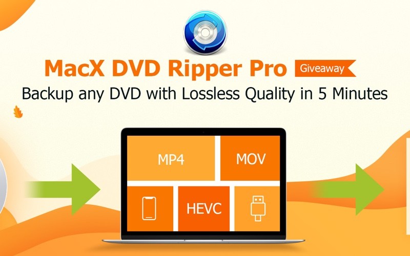 Consiga la licencia libre y el descuento masivo en MacX DVD Ripper Pro para Mac
