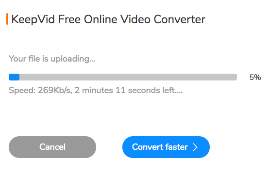 Convertir vídeo a cualquier formato con KeepVid Online Video Converter