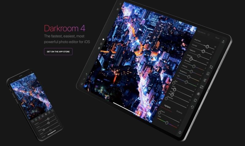 Darkroom Photo Editor finalmente llega al iPad, con nuevas funciones