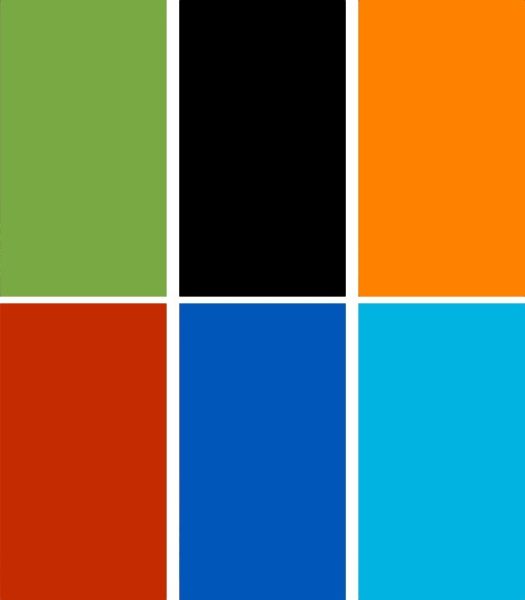 Descarga 10 fondos de pantalla para iPhone de colores sólidos: Negro, blanco, gris, rojo, azul y más