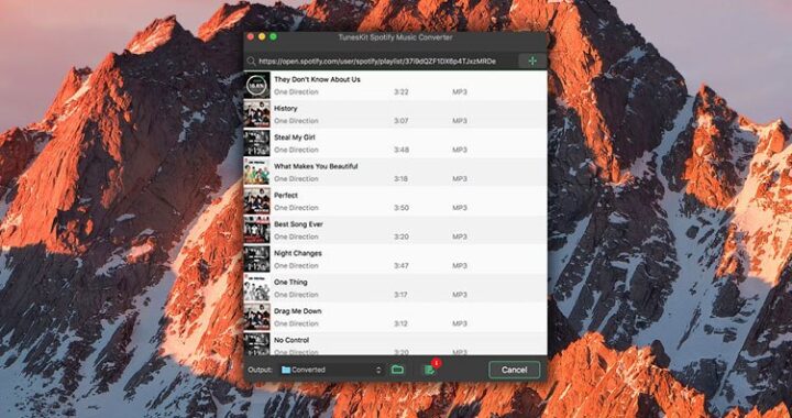 Descarga canciones de Spotify en macOS con TunesKit Mac Music Converter para Spotify