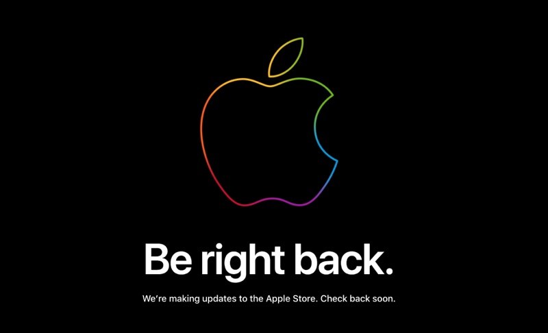 Descarga fondos de pantalla del Apple Store con el colorido logotipo de Apple