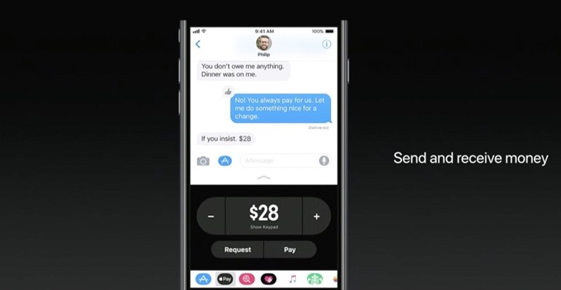 El código iOS 11 indica cómo funcionaría el sistema de pago de Apple de persona a persona