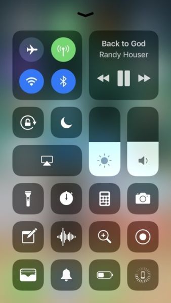 El retoque de Maize aporta toda la experiencia del centro de control iOS 11 a iOS 10