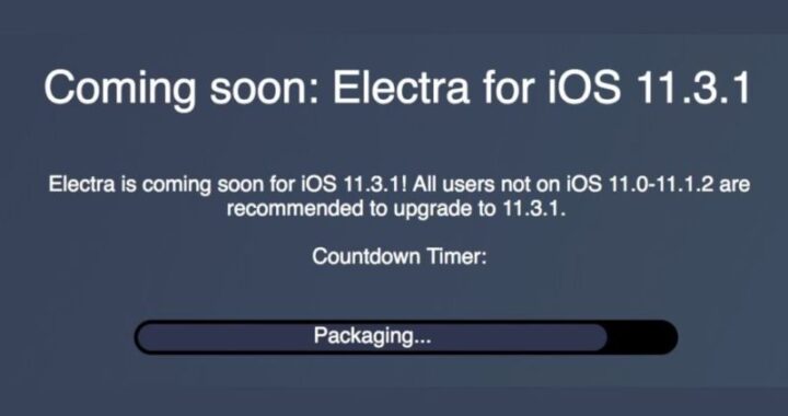 Electra iOS 11.3.1 el Jailbreak se producirá en unos pocos días