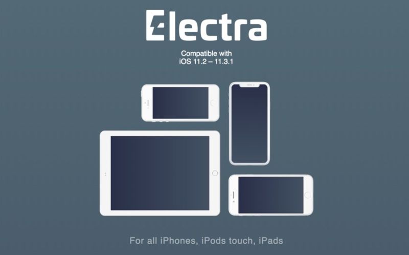 Electra Jailbreak para iOS 11.3.1 ya está disponible para su descarga