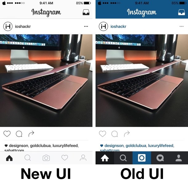 Encuesta: Vieja interfaz de usuario de Instagram vs. Nueva interfaz de usuario de Instagram, ¿cuál le gusta más?