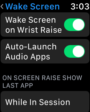 Evita que las aplicaciones de música se inicien en watchOS 4 cada vez que escuches música