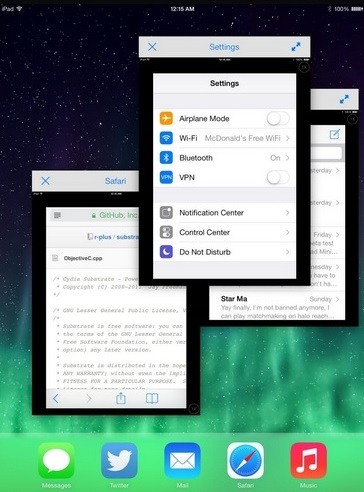 Experiencia en SO para llevar la multitarea al estilo de escritorio y el control de misión al iPad