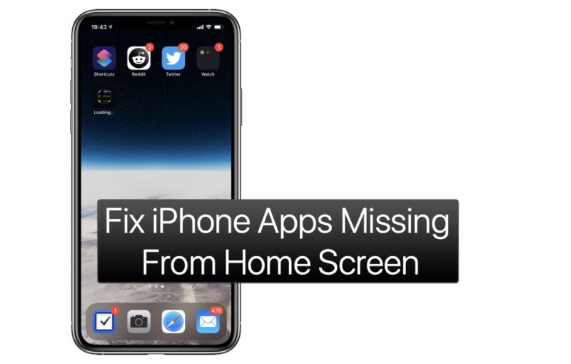 ¿Faltan aplicaciones de iPhone en la pantalla de inicio después de la descarga? Aquí está la solución