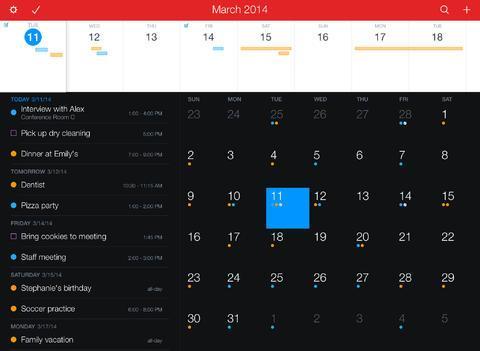 Fantastical 2 para iPad lanzado para ayudarle a gestionar eventos y recordatorios con facilidad