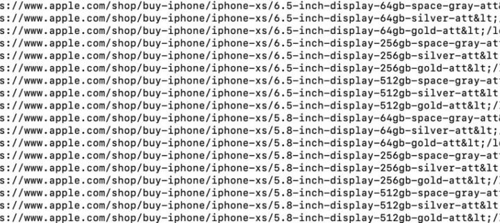 filtraciones masivas: Apple.com confirma los nombres, colores y almacenamiento del iPhone