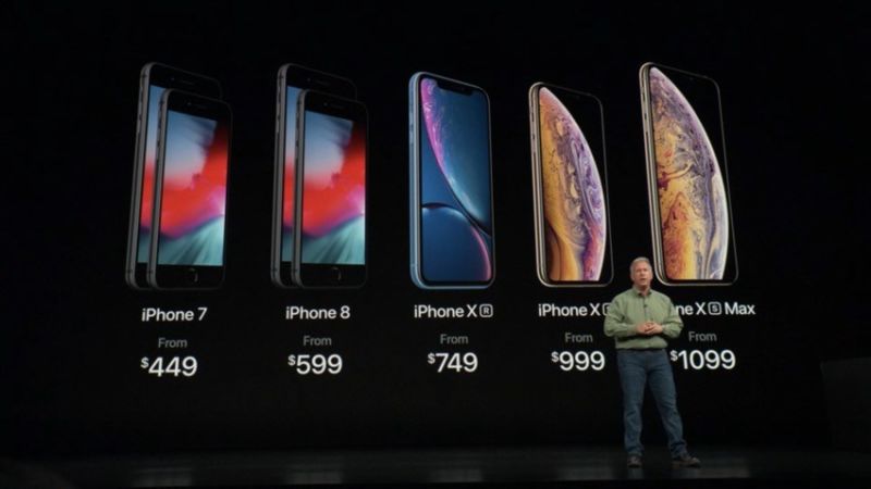 Gama'Low-Cost' de Apple: iPhone XR vs. iPhone 8 vs. iPhone 7