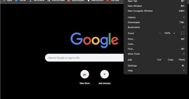 Google Chrome pronto será compatible con el modo oscuro de macOS Mojave