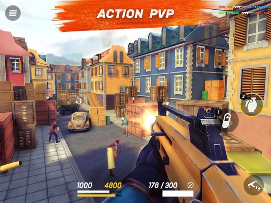 Guns Of Boom Game gana 120 FPS Gameplay en iPad Pro