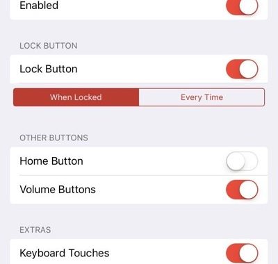 HapticFeedback Tweak hace vibrar tu iPhone cuando presionas sus botones físicos.