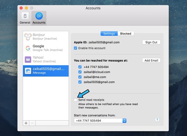 He aquí cómo desactivar los recibos de lectura de iMessage en Mac
