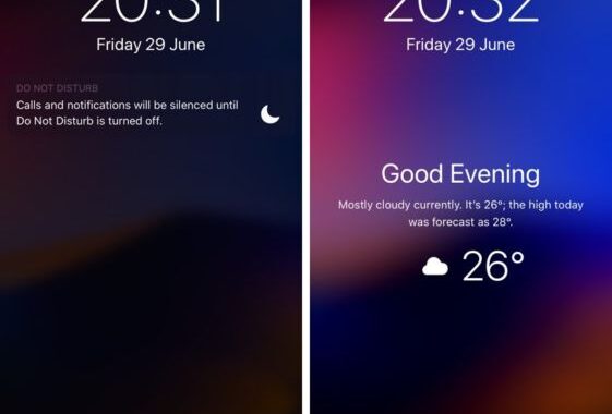 He aquí cómo obtener el informe meteorológico en la pantalla de bloqueo de iOS 12