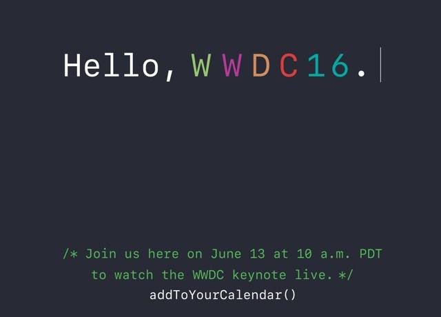 He aquí cómo ver el discurso principal de WWDC 2016 en vivo