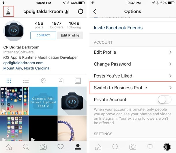 IGExperiments Tweak for Instagram habilita la interfaz de usuario blanca, vídeos de 60 segundos y otras funciones ocultas