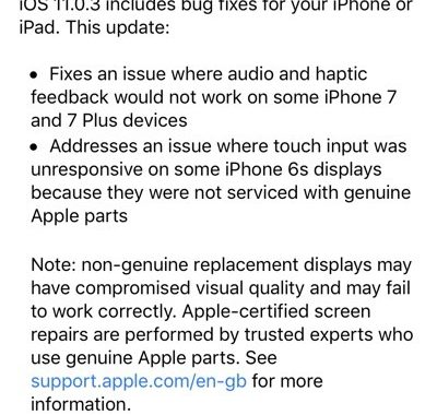 iOS 11.0.3 Released For All Devices, Obtenga Enlaces de Descarga IPSW Aquí