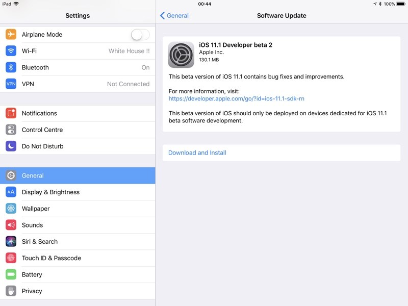 iOS 11.1 Developer Beta 2 Released, watchOS 4.1, macOS 10.13.1 y tvOS Betas También disponible