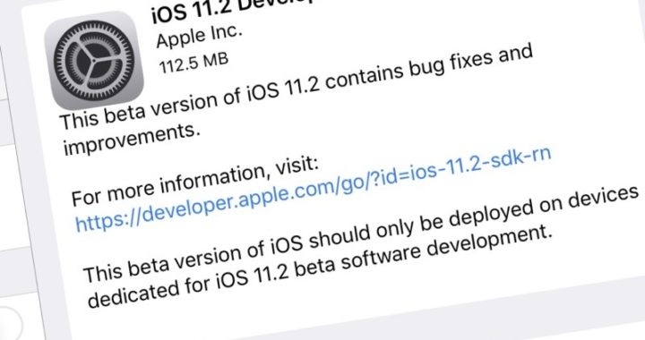 iOS 11.2 Beta 2, macOS 10.13.2, watchOS 4.2 y tvOS 11.2 Betas Liberados