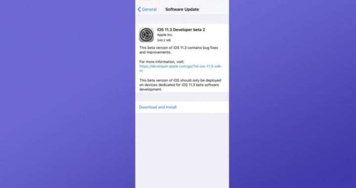iOS 11.3 Developer Beta 2 lanzado junto con macOS 10.13.4 y tvOS 11.3 Betas