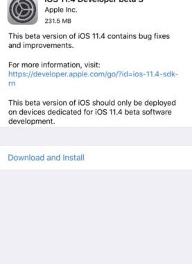 iOS 11.4 Developer Beta 3 Released Along With tvOS 11.3 and watchOS 4.3.1 Betas