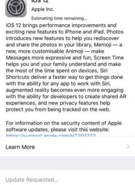iOS 12 GM ya está disponible para su descarga