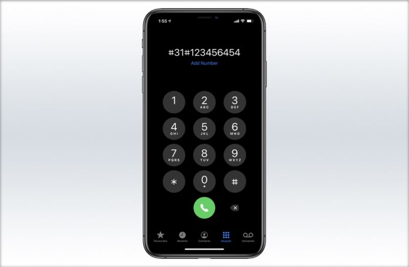 Cómo ocultar el número de teléfono cuando se llama desde el iPhone