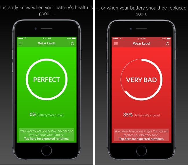 La aplicación Battery Life ofrece estadísticas de batería similares a las de una Jailbreak en el App Store