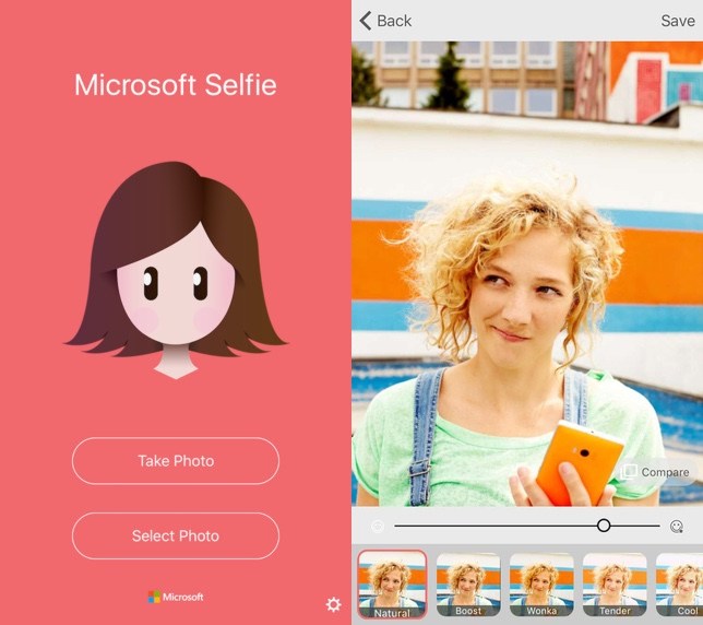 La aplicación de Microsoft Selfie para iPhone llega a la App Store