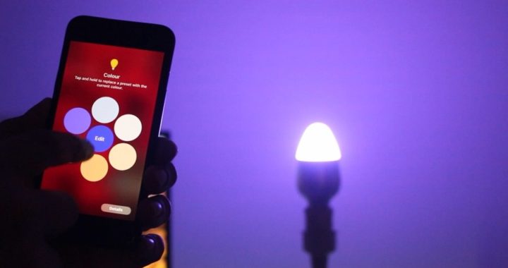 La bombilla LED inteligente de Koogeek es una bombilla de cambio de color controlada por el iPhone[eliminación]