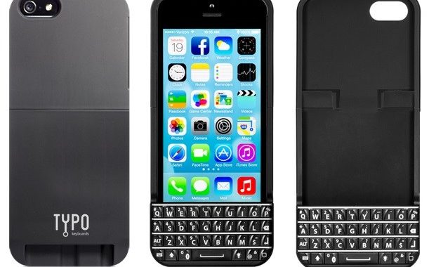 La funda de teclado Typo añade un teclado completo Blackberry como QWERTY a los iPhone 5s