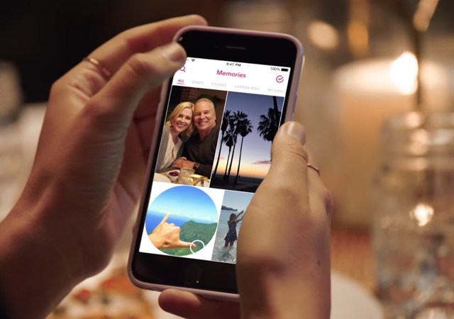 La nueva función de recuerdos de Snapchat le permite añadir instantáneas más antiguas a las historias