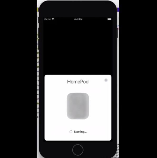 Leak muestra cómo se verá la configuración de HomePod con iPhone