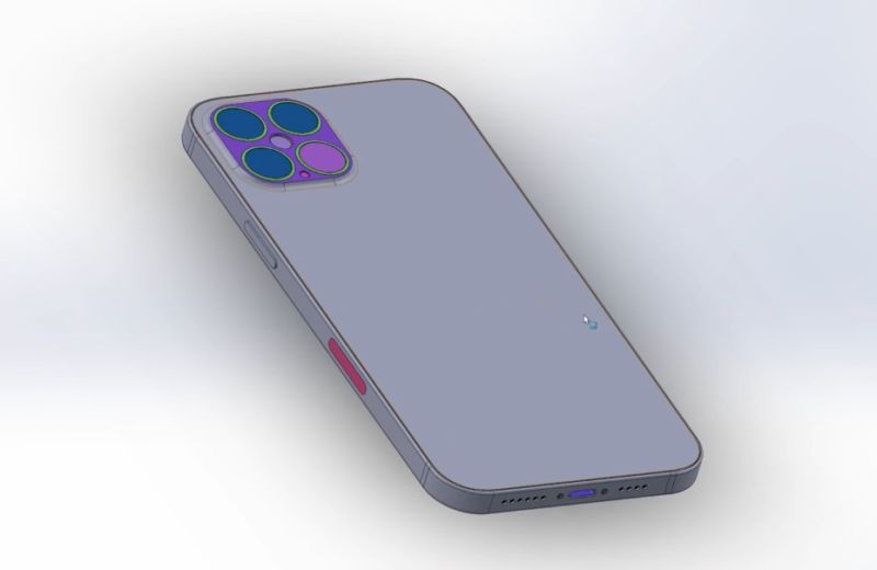 Los esquemas filtrados muestran supuestamente el diseño del iPhone 12