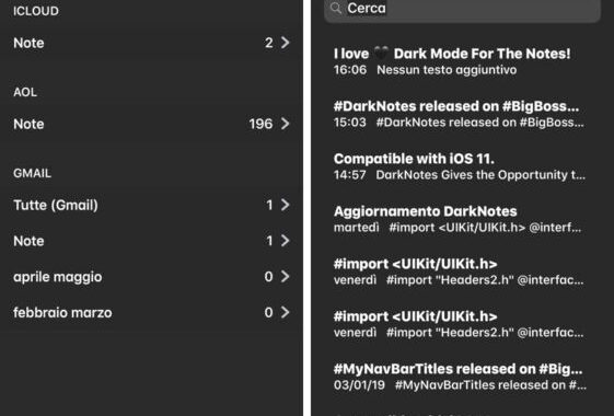 Nueva Cydia Tweaks: DarkNotes, MessageBubbles, unknownWA y más