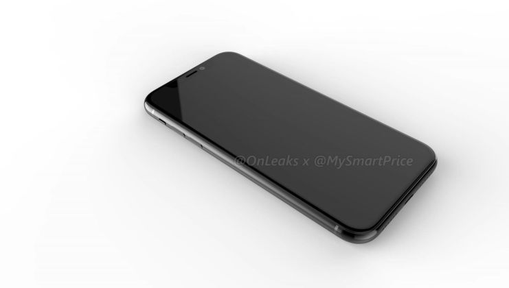 Nuevo Renders Show Rumored iPhone de 6.1 pulgadas con pantalla LCD sin bisel