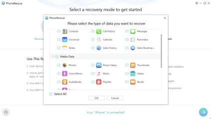 PhoneRescue es la herramienta de recuperación de datos para iPhone más completa