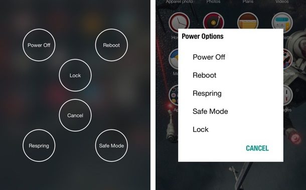 PowerDown Customizer le permite cambiar la apariencia del menú de apagado