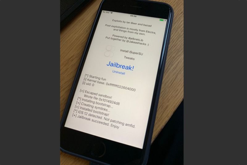 rootlessJB 3.0 Jailbreak Para iOS 12 Lanzado, Actualmente Sólo Para Desarrolladores