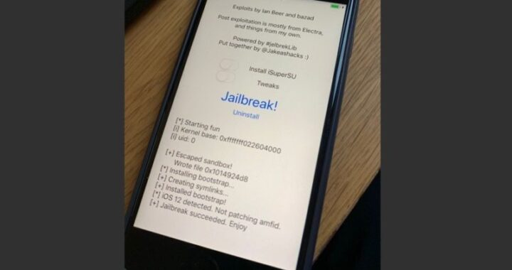 rootlessJB 3.0 Jailbreak Para iOS 12 Lanzado, Actualmente Sólo Para Desarrolladores