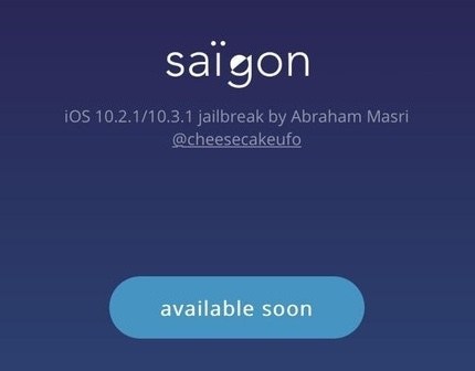 Saïgon Jailbreak para iOS 10.2.1 - iOS 10.3.1 Próximamente para dispositivos de 64 bits