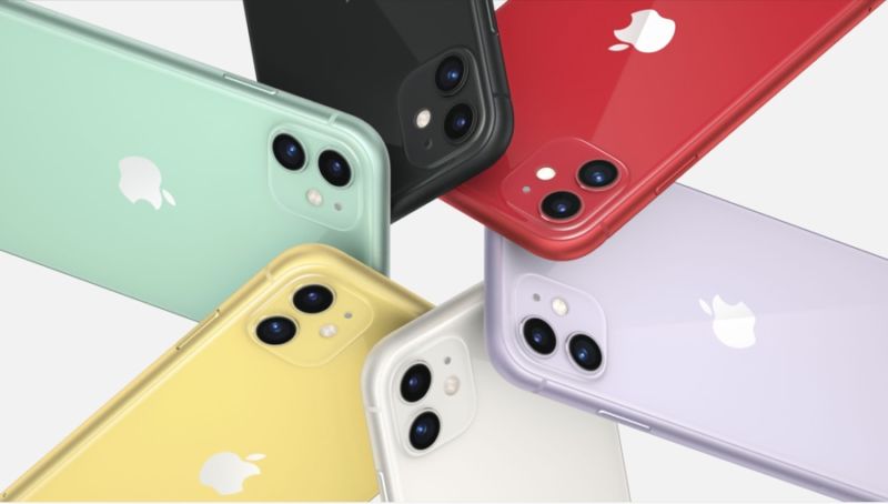Se anuncia el iPhone 11 con doble cámara, chip biónico A13 y 6 opciones de color