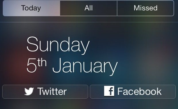 Share Widget para iOS 7 añade el widget social estilo iOS 6 al Centro de notificaciones