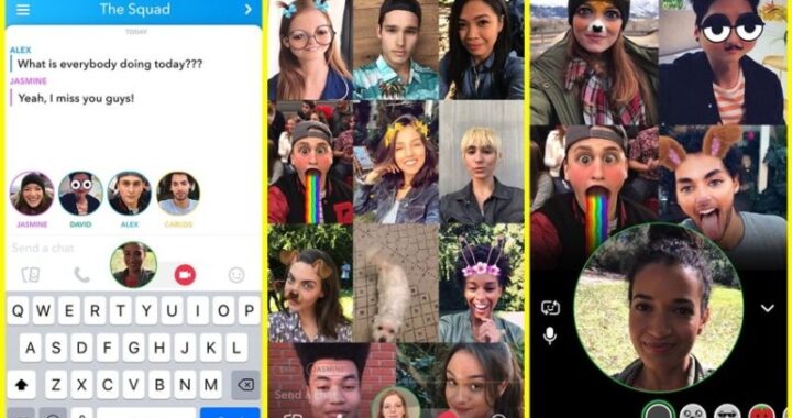 Snapchat ofrece vídeoconferencia grupal y la posibilidad de mencionar a los usuarios en las historias