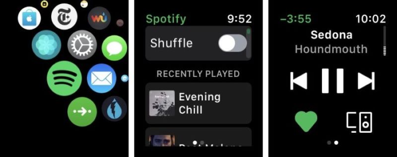 Spotify está probando la aplicación Apple Watch por primera vez